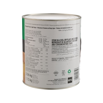 RHODES PINEAPPLE PIECES IN LIGHT SYRUP - 3kg