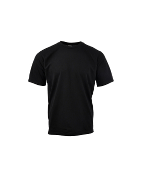 180GSM Black Cotton T-Shirt