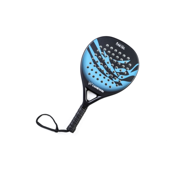 CAMEWIN PADEL RACKET - ROUND - BLUE - 50% CARBON