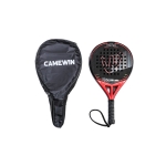 CAMEWIN PADEL RACKET - DIAMOND - RED BLACK - 3K CARBON