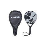 CAMEWIN PADEL RACKET - TEAR DROP - GREY- 100% CARBON