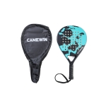 CAMEWIN PADEL RACKET - TEAR DROP - TURQUOISE - 100% CARBON
