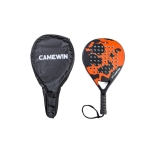 CAMEWIN PADEL RACKET - TEAR DROP - ORANGE - 100% CARBON