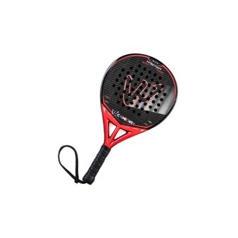 CAMEWIN PADEL RACKET - DIAMOND - RED BLACK - 3K CARBON