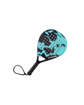 CAMEWIN PADEL RACKET - TEAR DROP - TURQUOISE - 100% CARBON
