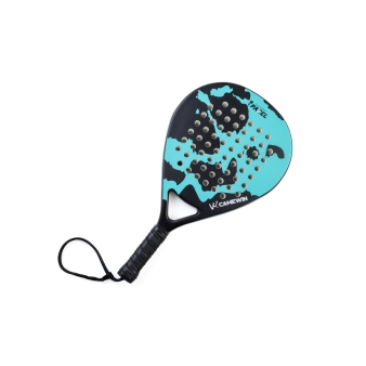 CAMEWIN PADEL RACKET - TEAR DROP - TURQUOISE - 100% CARBON