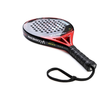 CAMEWIN PADEL RACKET - DIAMOND - RED BLACK - 3K CARBON