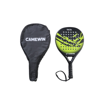 CAMEWIN PADEL RACKET - ROUND - YELLOW - 50% CARBON