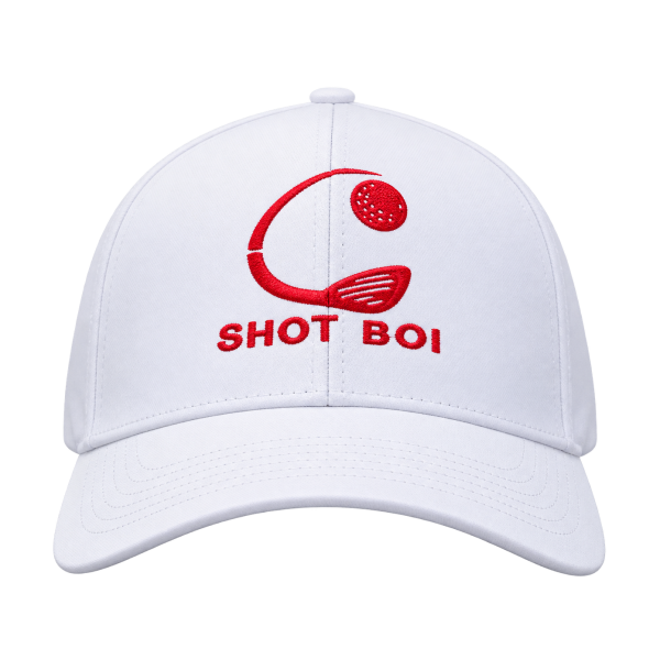 Shot Boi Clothing - Golf Cap - White
