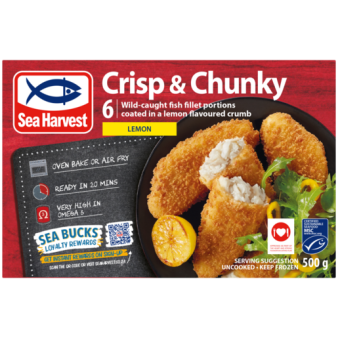 SEA HARVEST CRISP &amp; CHUNKY - LEMON - 500g