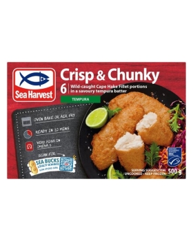 SEA HARVEST CRISP &amp; CHUNKY - TEMPURA - 500g