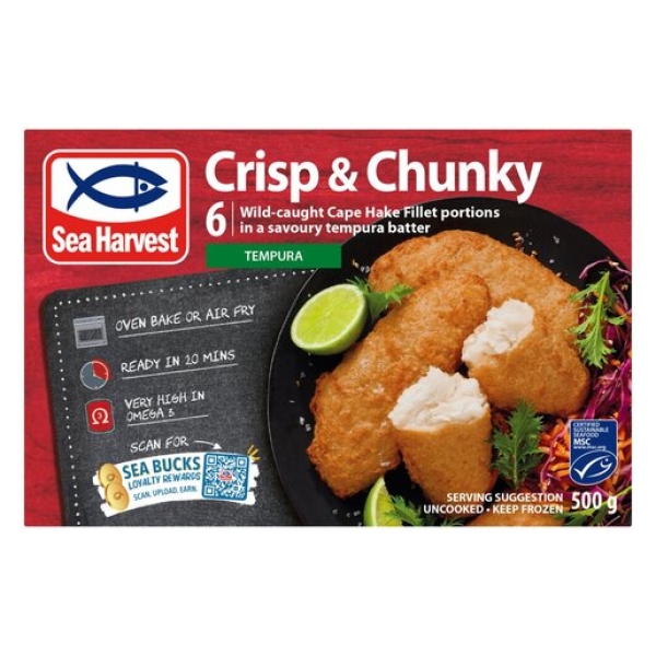 SEA HARVEST CRISP & CHUNKY - TEMPURA - 500g