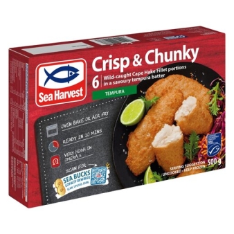 SEA HARVEST CRISP &amp; CHUNKY - TEMPURA - 500g