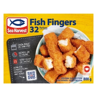 SEA HARVEST FISH FINGERS - 800g