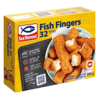 SEA HARVEST FISH FINGERS - 800g