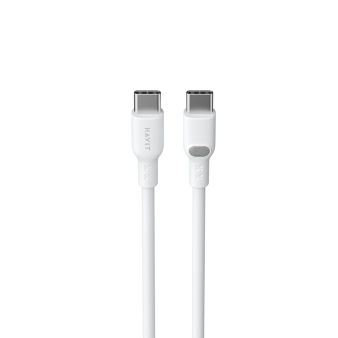 HAVIT - Pastel 1.0m 60W Type-C to Type-C Charger Cable - White