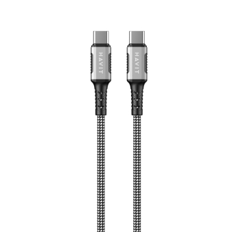 HAVIT - Magnet 1.0m 60W Type-C to Type-C Charger Cable