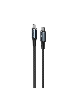 HAVIT - Metallic 1.0m 60W Type-C to Type-C Charger Cable