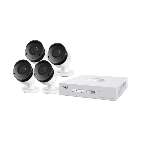 HOMEGUARD - 1080P 8CH DVR with 4x1080P PIR CCTV Cameras