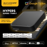 MAXDORF - 4K Smart TV Box - Google TV 12