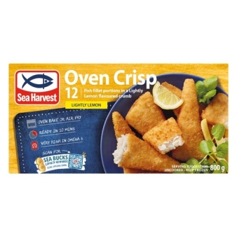 SEA HARVEST OVEN CRISP - LIGHTLY LEMON - 800g