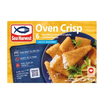 SEA HARVEST OVEN CRISP - LIGHTLY SEASONED - 400g