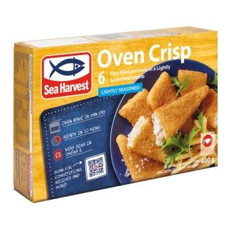 SEA HARVEST OVEN CRISP - LIGHTLY SEASONED - 400g
