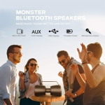 MONSTER - Adventurer Force Rugged Outdoor Wireless Speaker