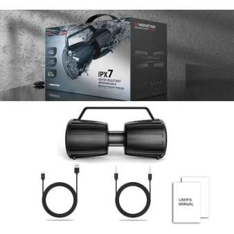 MONSTER - Adventurer Force Rugged Outdoor Wireless Speaker