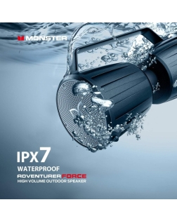 MONSTER - Adventurer Force Rugged Outdoor Wireless Speaker