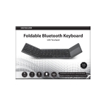ULTRALINK - Foldable Bluetooth Keyboard with Touchpad