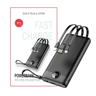 ULTRALINK -  10000mAh Multi-Port Power Bank