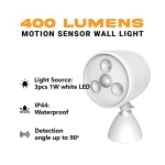 ULTRALINK - 400 Lumen Motion Sensor Wall Light