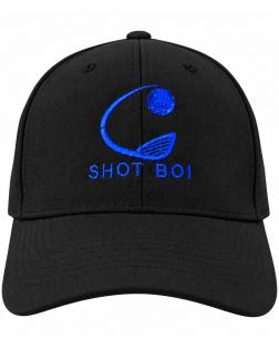 Shot Boi Clothing - Golf Cap - Black/Blue