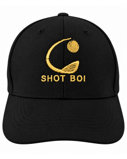 Shot Boi Clothing - Golf Cap - Black/Gold