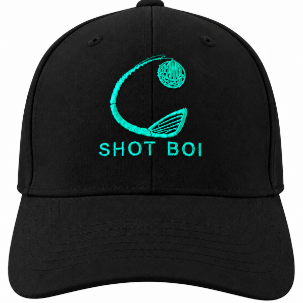 Shot Boi Clothing - Golf Cap - Black/Green