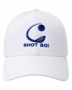 Shot Boi Clothing - Golf Cap - White/Blue