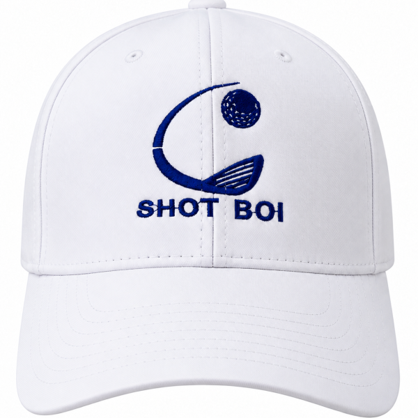 Shot Boi Clothing - Golf Cap - White/Blue