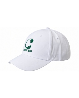 Shot Boi Clothing - Golf Cap - White/Green